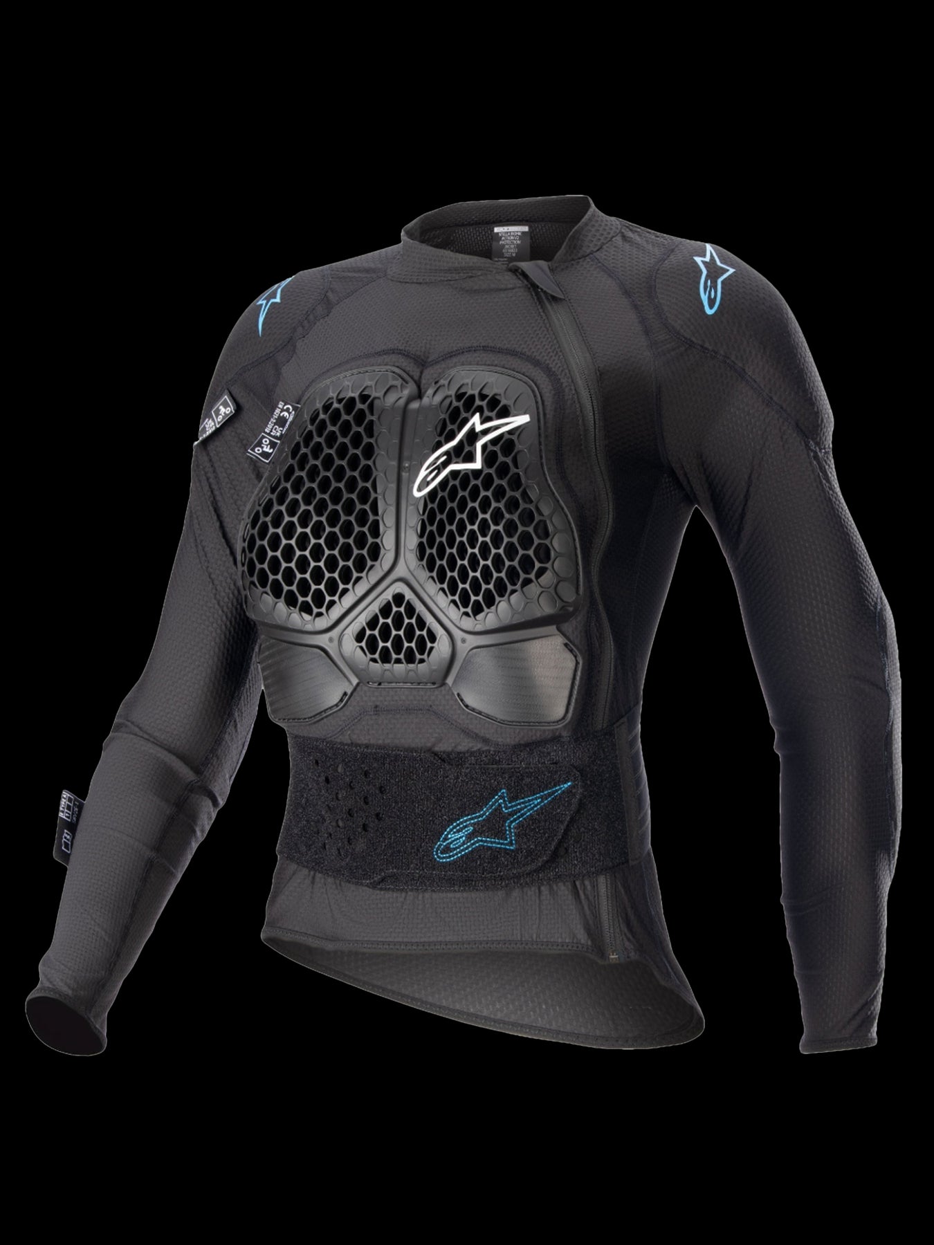 Alpinestars 2026 Stella Bionic Action v2 Womens Protection Jacket Black Cyan